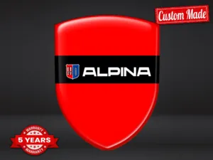 Alpina Adesivi Paraurti su Misura Racing Regolabili Robusti